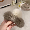 Crab Plush Fur Hair Clip: Trendy Accessory for Girls Crab Plush Fur Hair Clip: Trendy Accessory for Girls