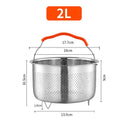 Steamer Basket for Rice and Vegetables Cooking Stainless Steel Steamer Basket for Rice and Vegetables Cooking Stainless Steel