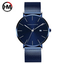 Hannah Martin Dark Blue Leather Watch Japanese Movement Hannah Martin Dark Blue Leather Watch Japanese Movement