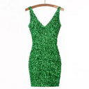 Nightclub Shiny Sundress Gown Sparkling Elegance Dress Nightclub Shiny Sundress Gown Sparkling Elegance Dress