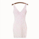 Nightclub Shiny Sundress Gown Sparkling Elegance Dress Nightclub Shiny Sundress Gown Sparkling Elegance Dress