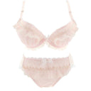 Dreamy Lace Maternity Bra Set - Elegant V-Type Style Dreamy Lace Maternity Bra Set - Elegant V-Type Style