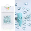 Acrylic Flower Nail Art Set Sparkling Rhinestones Gems Kit Acrylic Flower Nail Art Set Sparkling Rhinestones Gems Kit