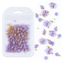 Acrylic Flower Nail Art Set Sparkling Rhinestones Gems Kit Acrylic Flower Nail Art Set Sparkling Rhinestones Gems Kit