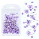 Acrylic Flower Nail Art Set Sparkling Rhinestones Gems Kit Acrylic Flower Nail Art Set Sparkling Rhinestones Gems Kit
