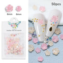 Acrylic Flower Nail Art Set Sparkling Rhinestones Gems Kit Acrylic Flower Nail Art Set Sparkling Rhinestones Gems Kit
