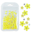 Acrylic Flower Nail Art Set Sparkling Rhinestones Gems Kit Acrylic Flower Nail Art Set Sparkling Rhinestones Gems Kit
