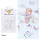 Acrylic Flower Nail Art Set Sparkling Rhinestones Gems Kit Acrylic Flower Nail Art Set Sparkling Rhinestones Gems Kit