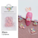 Acrylic Flower Nail Art Set Sparkling Rhinestones Gems Kit Acrylic Flower Nail Art Set Sparkling Rhinestones Gems Kit