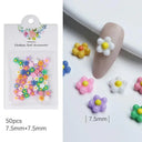 Acrylic Flower Nail Art Set Sparkling Rhinestones Gems Kit Acrylic Flower Nail Art Set Sparkling Rhinestones Gems Kit