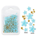 Acrylic Flower Nail Art Set Sparkling Rhinestones Gems Kit Acrylic Flower Nail Art Set Sparkling Rhinestones Gems Kit