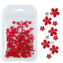 Acrylic Flower Nail Art Set Sparkling Rhinestones Gems Kit Acrylic Flower Nail Art Set Sparkling Rhinestones Gems Kit