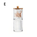 Acrylic Qtip Holder & Makeup Organizer Elegant Storage Solution Acrylic Qtip Holder & Makeup Organizer Elegant Storage Solution
