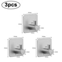 Adhesive Wall Hooks Stylish Bathroom Coat Towel Hanger Adhesive Wall Hooks Stylish Bathroom Coat Towel Hanger
