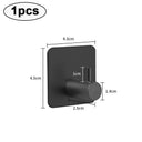 Adhesive Wall Hooks Stylish Bathroom Coat Towel Hanger Adhesive Wall Hooks Stylish Bathroom Coat Towel Hanger