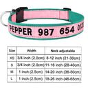 Embroidered Dog Collar: Personalized Free Customization Embroidered Dog Collar: Personalized Free Customization