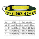 Embroidered Dog Collar: Personalized Free Customization Embroidered Dog Collar: Personalized Free Customization