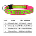 Embroidered Dog Collar: Personalized Free Customization Embroidered Dog Collar: Personalized Free Customization