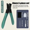 Advanced Precision Nail Clippers Ergonomic Anti Splash Advanced Precision Nail Clippers Ergonomic Anti Splash