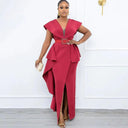 African Ladies Maxi Dress Stylish Bodycon for Summer Fall African Ladies Maxi Dress Stylish Bodycon for Summer Fall