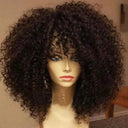 Afro Kinky Curly Hair Wigs Luxurious Style Upgrade 16 Inch Afro Kinky Curly Hair Wigs Luxurious Style Upgrade 16 Inch