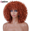 Afro Kinky Curly Wigs Ombre Heat Resistant Hair Cosplay Afro Kinky Curly Wigs Ombre Heat Resistant Hair Cosplay