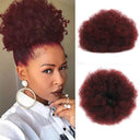 Afro Puff Kinky Curly Ponytail Hairpiece Clip-In Extensions Afro Puff Kinky Curly Ponytail Hairpiece Clip-In Extensions