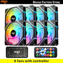 Aigo AM12 RGB Fan With Enhanced Cooling And Lighting Aigo AM12 RGB Fan With Enhanced Cooling And Lighting