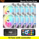 Aigo AM12 RGB Fan With Enhanced Cooling And Lighting Aigo AM12 RGB Fan With Enhanced Cooling And Lighting