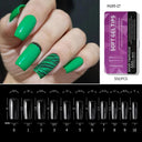 Almond French Coffin Acrylic False Nails Set Enhance Aesthetics Almond French Coffin Acrylic False Nails Set Enhance Aesthetics