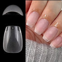 Almond Soft Gel Press-On Nails Luxe Comfortable Durable Beauty Almond Soft Gel Press-On Nails Luxe Comfortable Durable Beauty