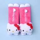 Anime Characters Plush Seat Belt Cover Cute Cartoon Style Anime Characters Plush Seat Belt Cover Cute Cartoon Style