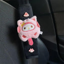 Anime Characters Plush Seat Belt Cover Cute Cartoon Style Anime Characters Plush Seat Belt Cover Cute Cartoon Style
