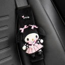 Anime Characters Plush Seat Belt Cover Cute Cartoon Style Anime Characters Plush Seat Belt Cover Cute Cartoon Style
