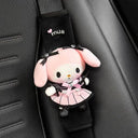 Anime Characters Plush Seat Belt Cover Cute Cartoon Style Anime Characters Plush Seat Belt Cover Cute Cartoon Style