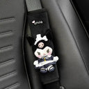 Anime Characters Plush Seat Belt Cover Cute Cartoon Style Anime Characters Plush Seat Belt Cover Cute Cartoon Style