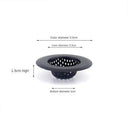 Anti Clog Sink Strainer with Handle - Stainless Steel Filter Anti Clog Sink Strainer with Handle - Stainless Steel Filter