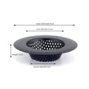 Anti Clog Sink Strainer with Handle - Stainless Steel Filter Anti Clog Sink Strainer with Handle - Stainless Steel Filter