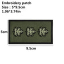 Army Rank 3D Embroidery Sewing Patch High-Quality Tactical Gear Army Rank 3D Embroidery Sewing Patch High-Quality Tactical Gear