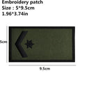 Premium Army Rank 3D Embroidered Patch For Tactical Gear Premium Army Rank 3D Embroidered Patch For Tactical Gear