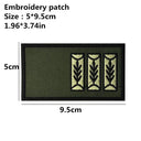 Premium Army Rank 3D Embroidered Patch For Tactical Gear Premium Army Rank 3D Embroidered Patch For Tactical Gear