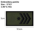 Premium Army Rank 3D Embroidered Patch For Tactical Gear Premium Army Rank 3D Embroidered Patch For Tactical Gear