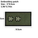 Army Rank 3D Embroidery Sewing Patch High-Quality Tactical Gear Army Rank 3D Embroidery Sewing Patch High-Quality Tactical Gear