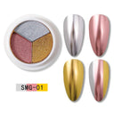 Aurora Blue Chrome Nail Powder Mesmerizing Holographic Sparkle Aurora Blue Chrome Nail Powder Mesmerizing Holographic Sparkle