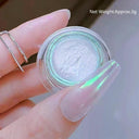 Aurora Chrome Nail Art Kit: Radiant Glitter & Mirror Pigment Aurora Chrome Nail Art Kit: Radiant Glitter & Mirror Pigment