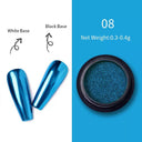 Aurora Chrome Nail Art Kit: Radiant Glitter & Mirror Pigment Aurora Chrome Nail Art Kit: Radiant Glitter & Mirror Pigment