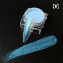 Aurora Chrome Nail Art Kit: Radiant Glitter & Mirror Pigment Aurora Chrome Nail Art Kit: Radiant Glitter & Mirror Pigment