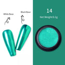 Aurora Chrome Nail Art Kit: Radiant Glitter & Mirror Pigment Aurora Chrome Nail Art Kit: Radiant Glitter & Mirror Pigment