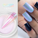Aurora Chrome Nail Art Kit: Radiant Glitter & Mirror Pigment Aurora Chrome Nail Art Kit: Radiant Glitter & Mirror Pigment