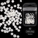Aurora Rhinestone Nail Art Kit Dazzling AB Crystals Set Aurora Rhinestone Nail Art Kit Dazzling AB Crystals Set